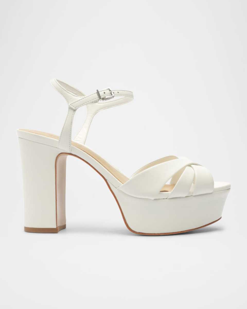 Keefa Ankle-Strap Platform Sandals